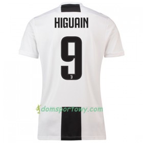 Koszulka Juventus Higuain 9 Domowe Koszulki Piłkarskie 2018-2019 Krótki Rękaw